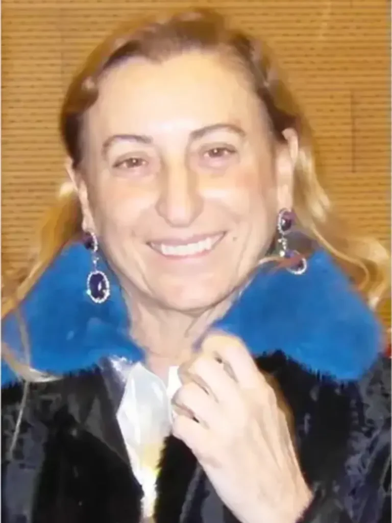 Retrato de Miuccia Prada.