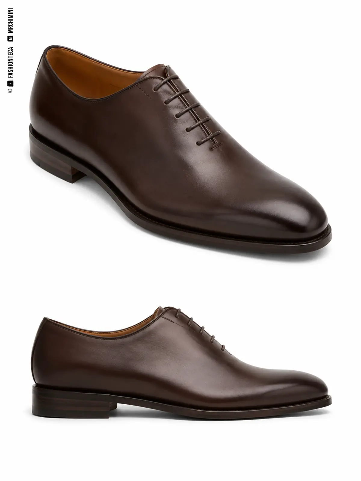 ZAPATO OXFORD: dos vistas de catálogo sobre fondo blanco para reconocer su silueta y construcción.