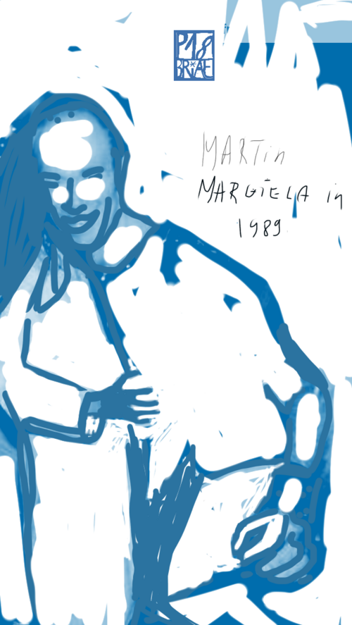 Martin Margiela, interpretación gráfica