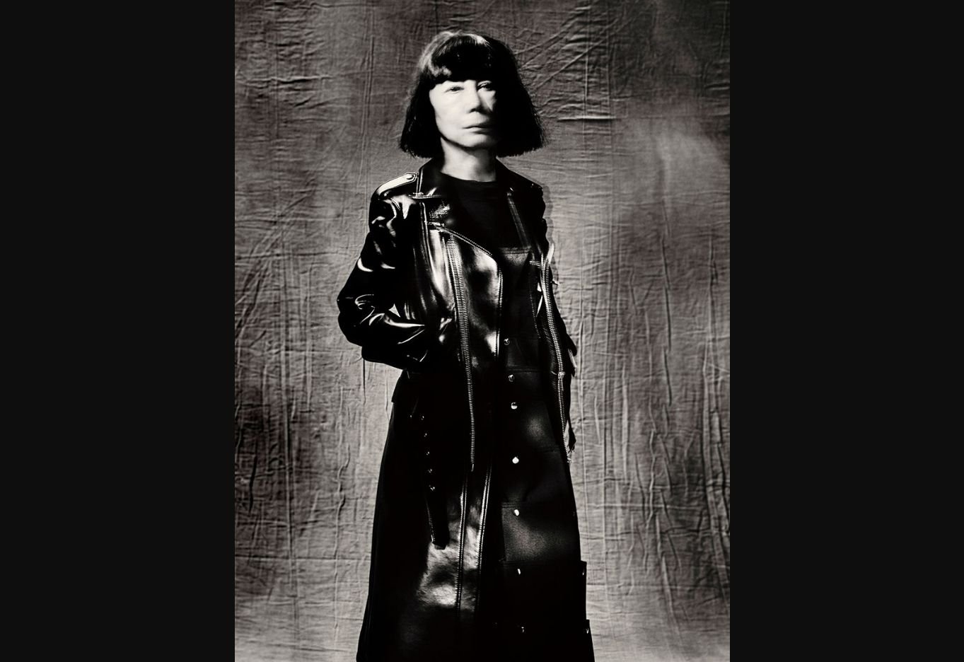 Retrato de Rei Kawakubo