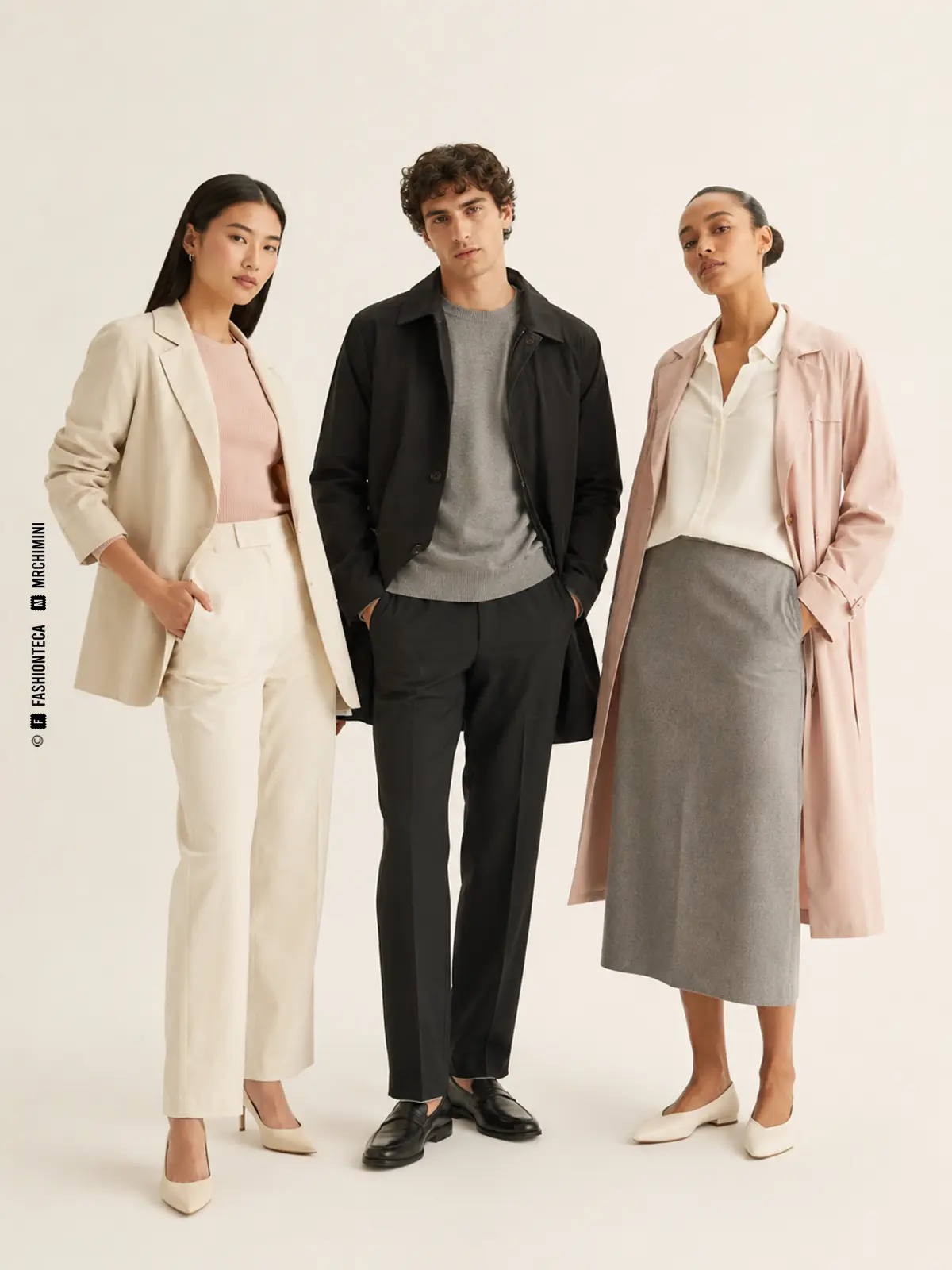 cápsula de moda: imagen editorial didáctica de moda