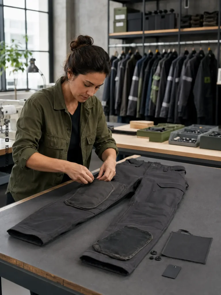 circularidad en ropa laboral: reparación y prolongación de vida útil de un uniforme