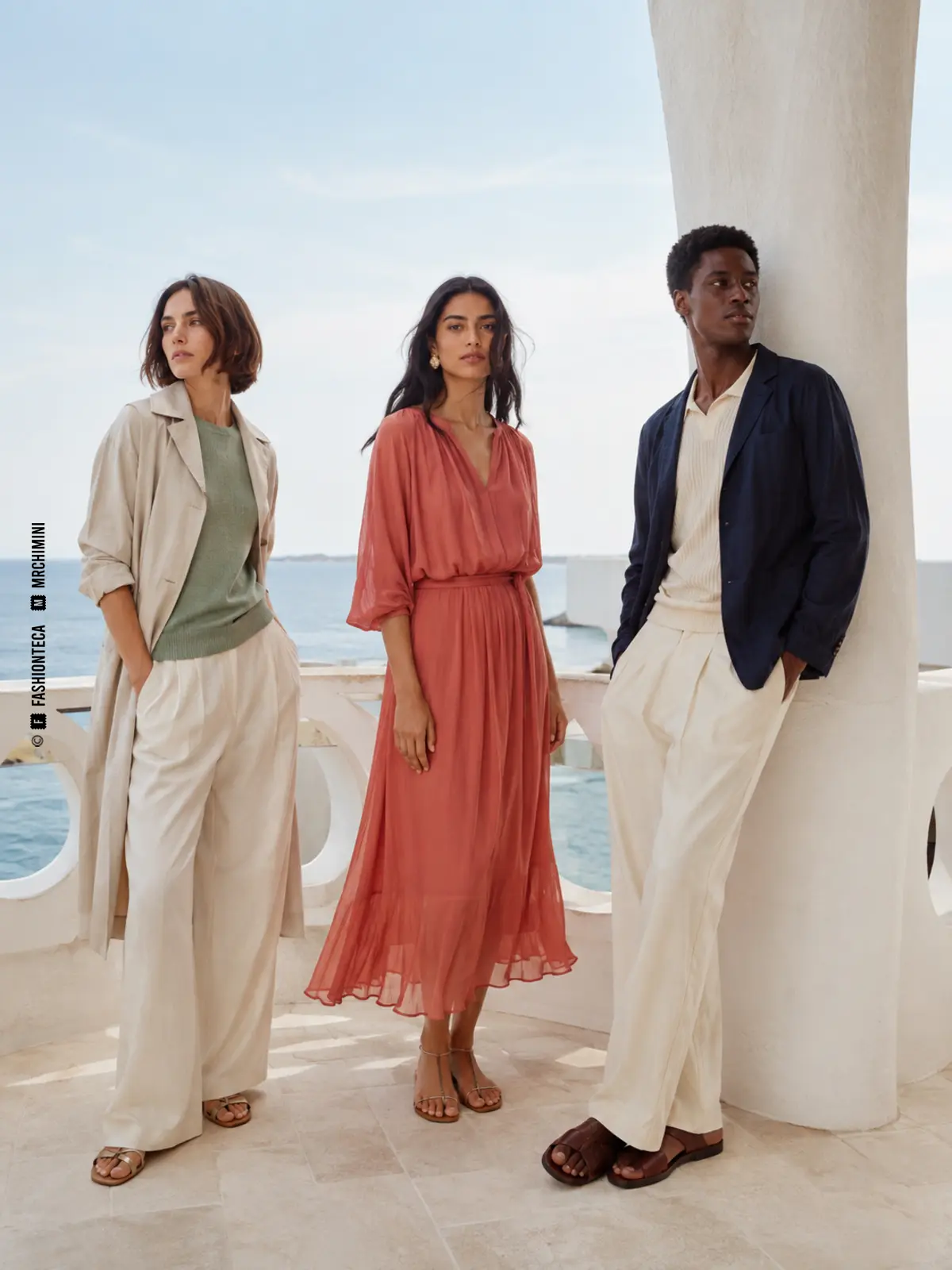 precolecciones, resort y cruise: imagen editorial didáctica de moda