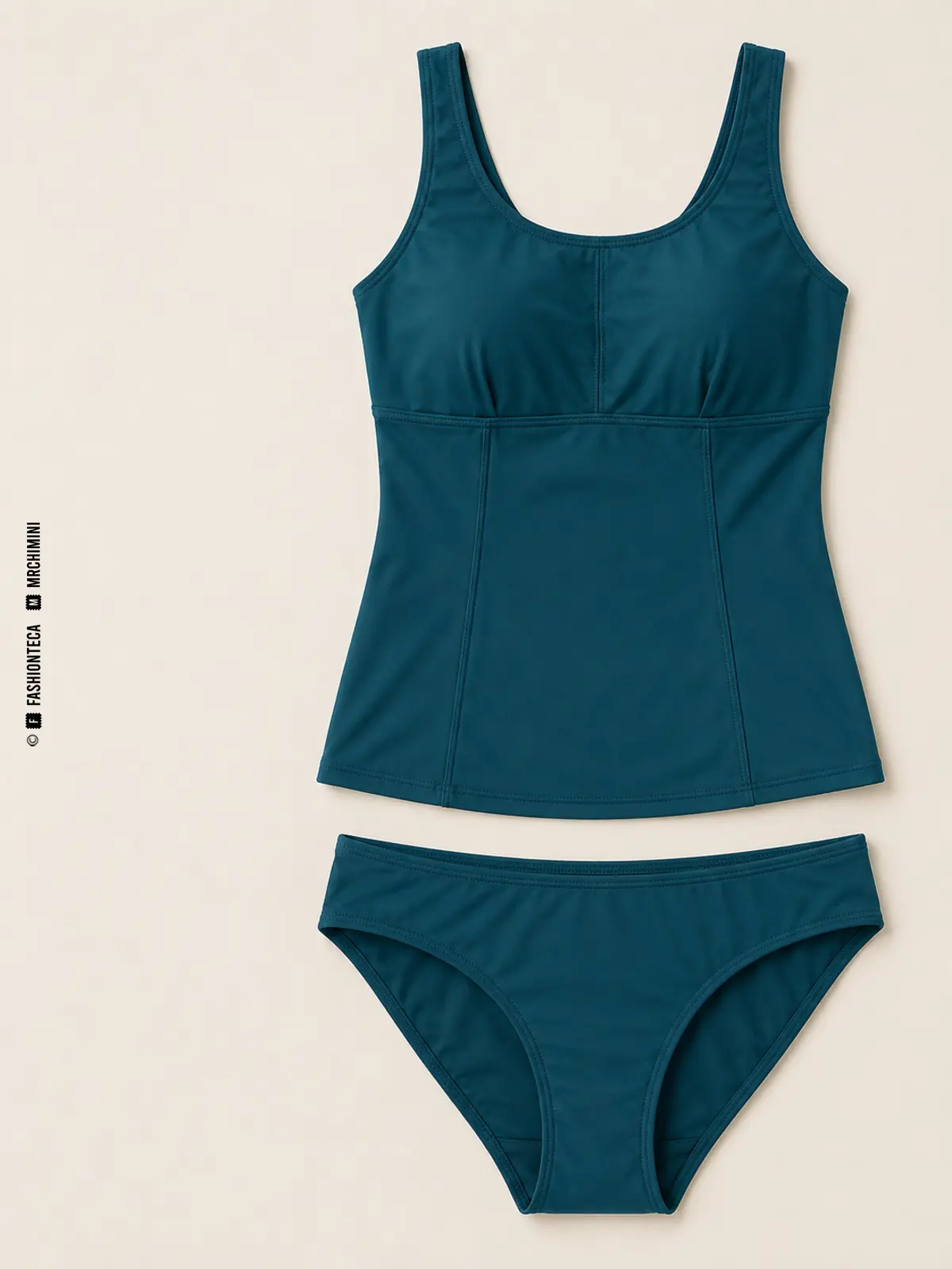tankini: imagen editorial didáctica de moda