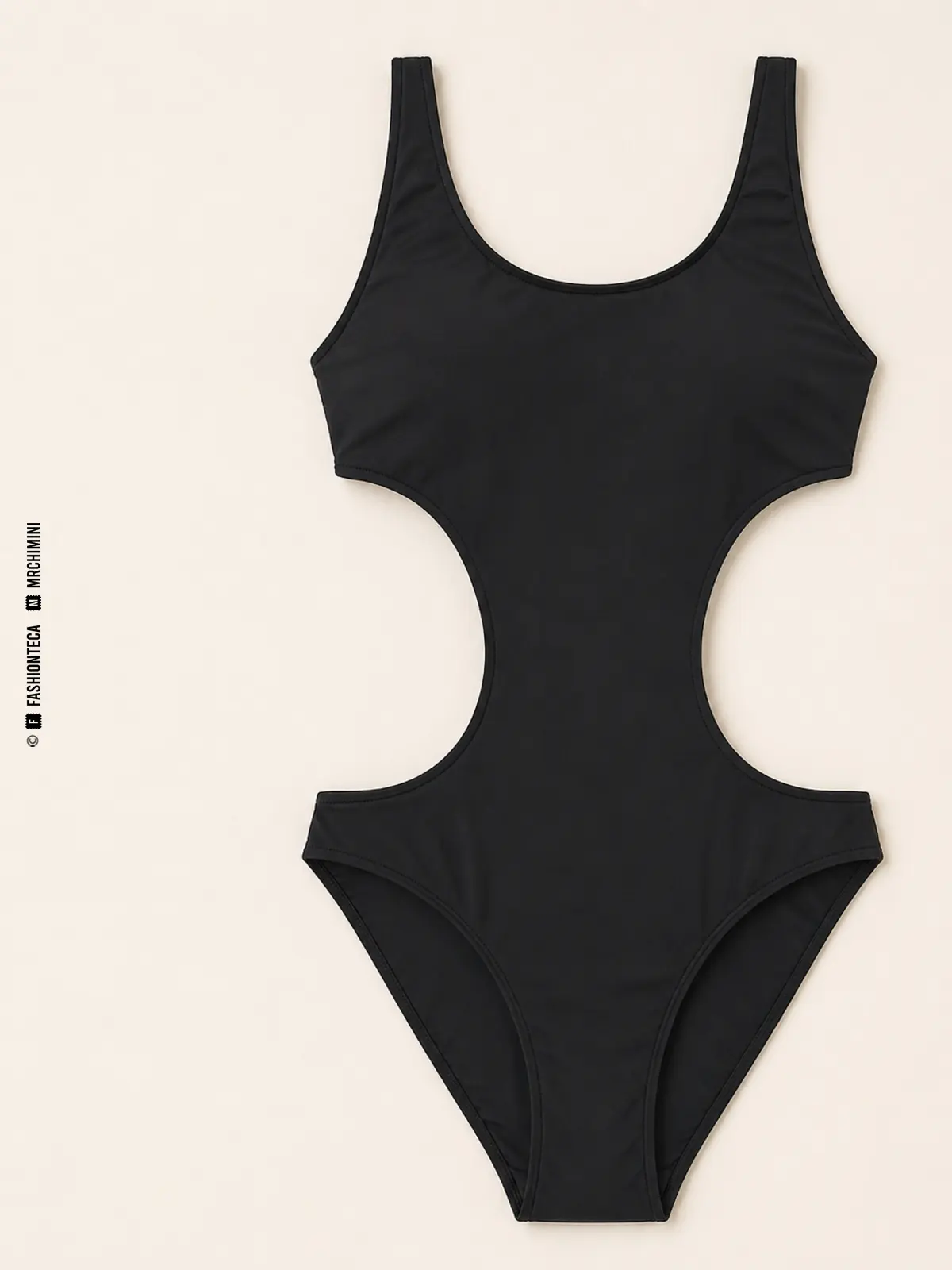 monokini: imagen editorial didáctica de moda