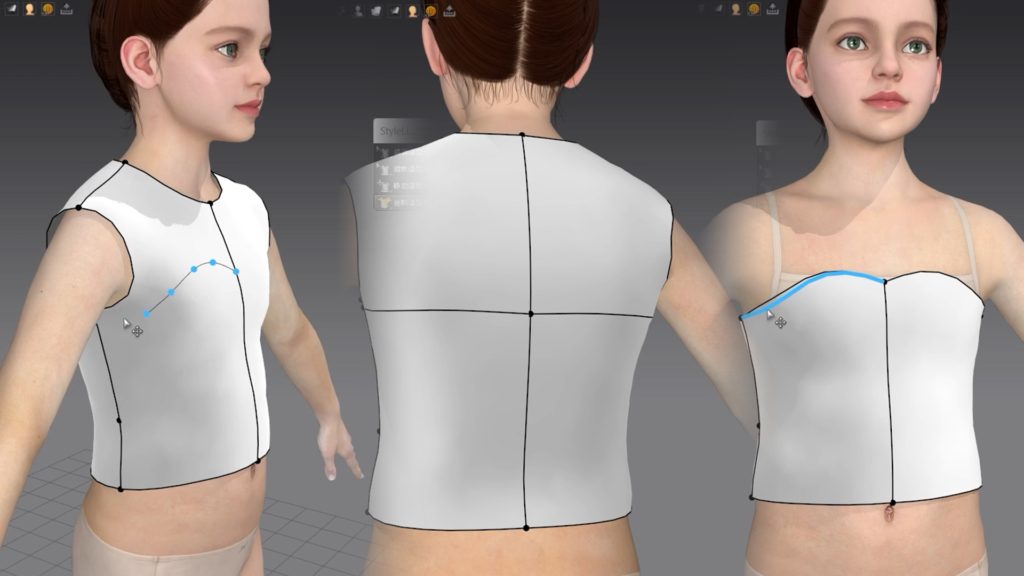 Modificación de una prenda con Style Line