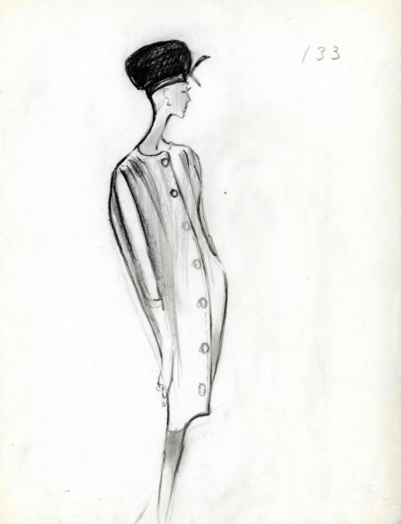 Boceto de trabajo del modelo 133